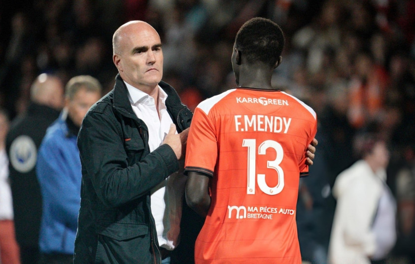 Ông Loic Fery, bố của Arthur Fery và là chủ tịch CLB Lorient