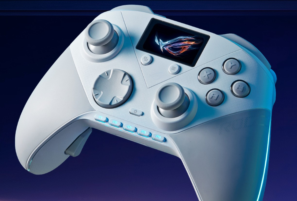 The ROG Raikiri 2 Pro now has a full color display.