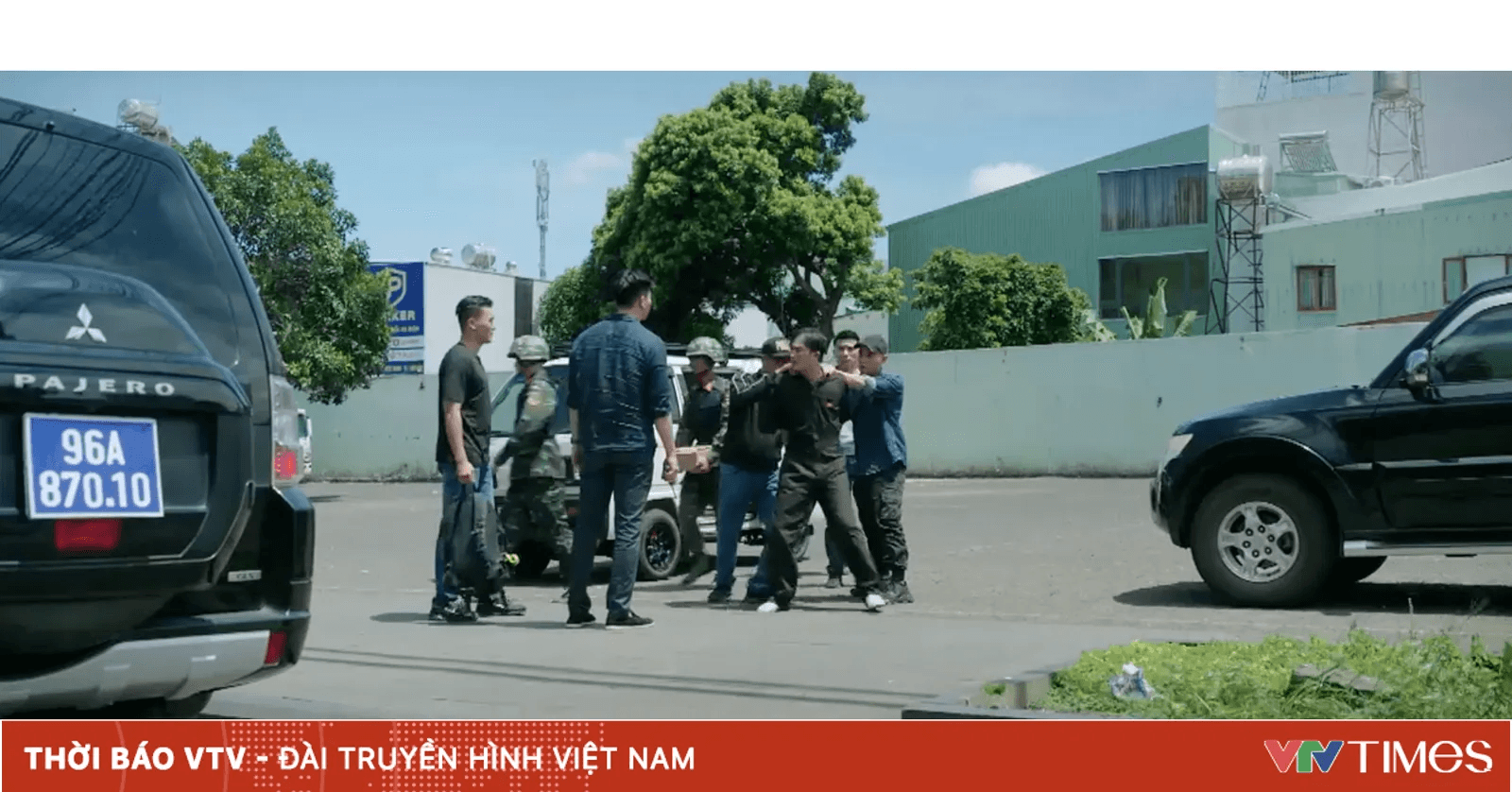 Lực lượng an ninh trong phim Trời cao nguyên xanh tập 4