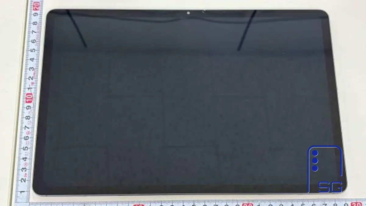 Ảnh thực tế của Galaxy Tab S12+ từ chứng nhận Safety Korea.