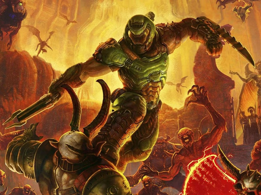 Doom Slayer trong trò chơi DOOM