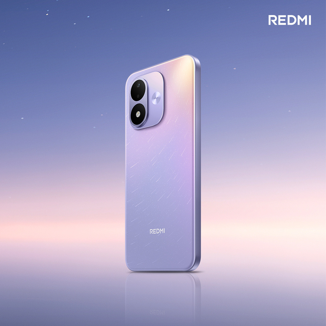 Phiên bản Redmi Note 17 tiêu chuẩn với màu tím trẻ trung.