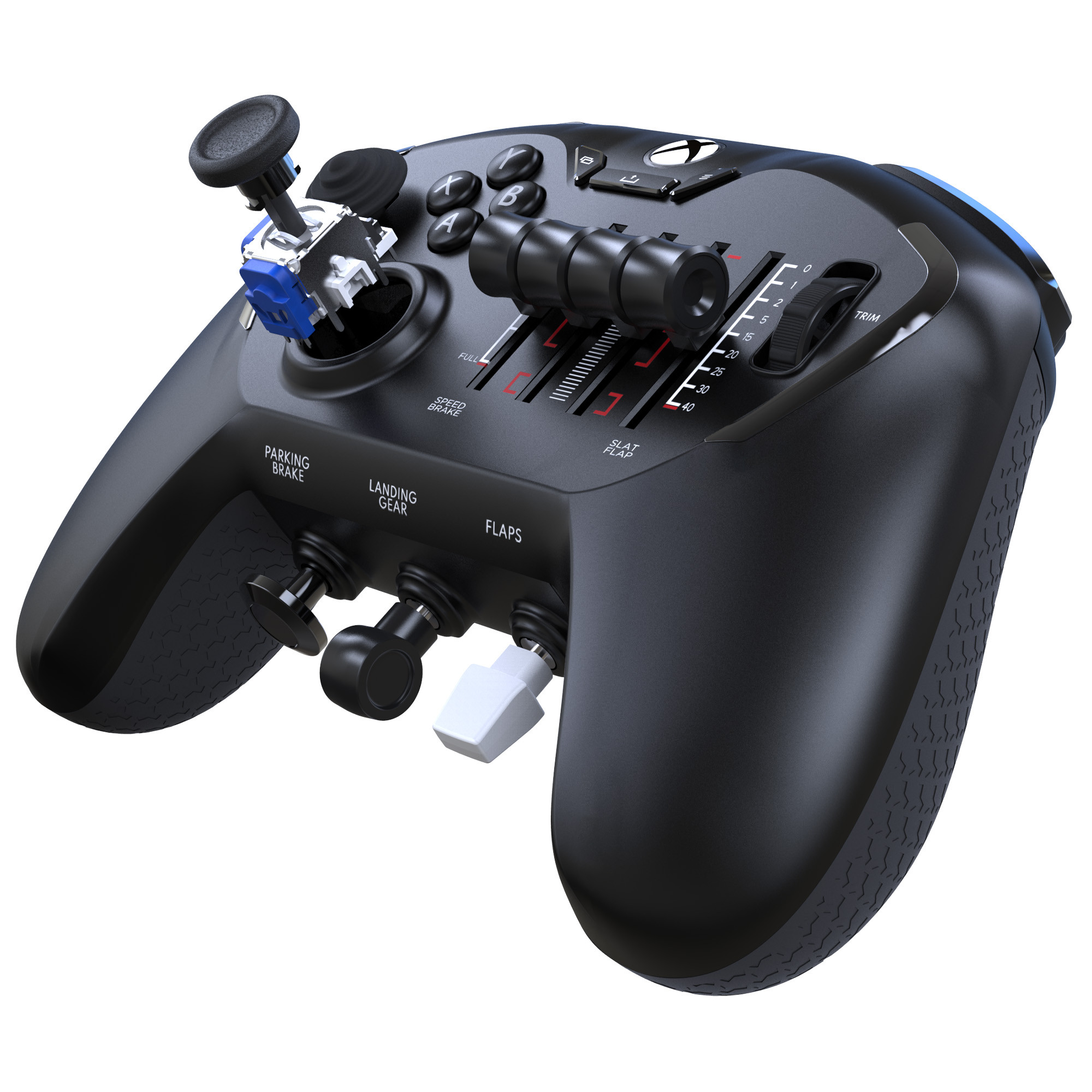 Thiết kế chi tiết của Echo Aviation Controller XPC hỗ trợ Microsoft Flight Simulator trên Xbox Series X|S