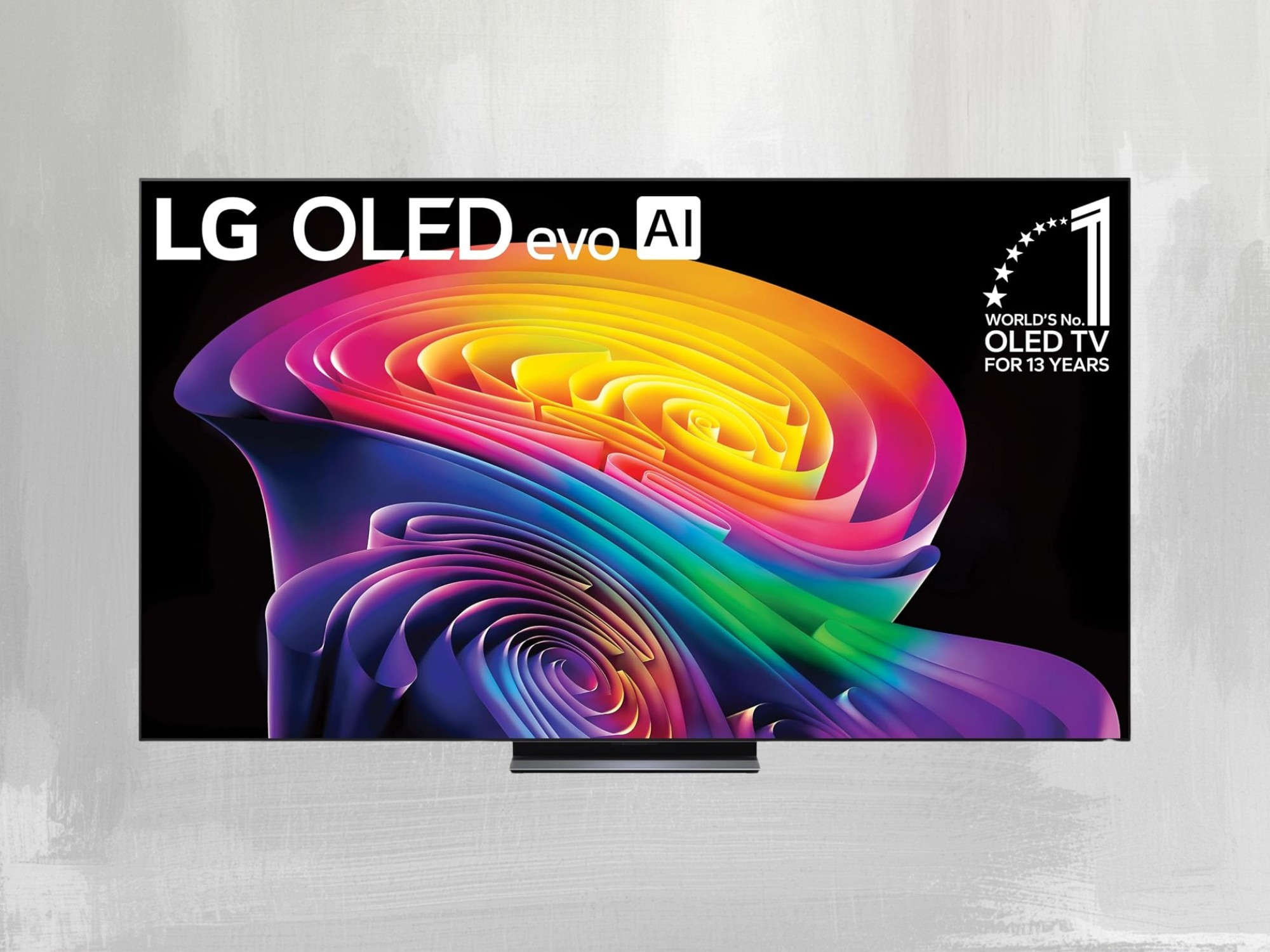 Mặt trước của TV LG C6 Tandem OLED 83 inch