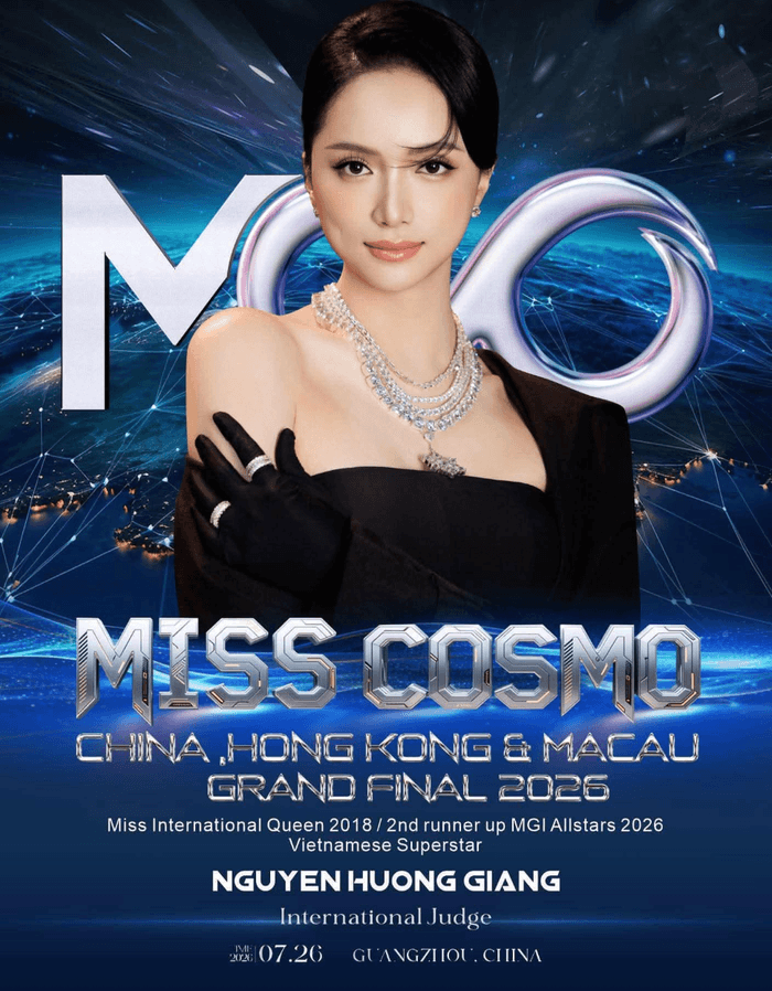 Hương Giang vui mừng công bố poster cho vị trí mới