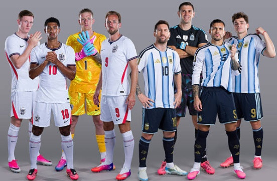 Tuyển Anh đối đầu Argentina tại bán kết World Cup 2026