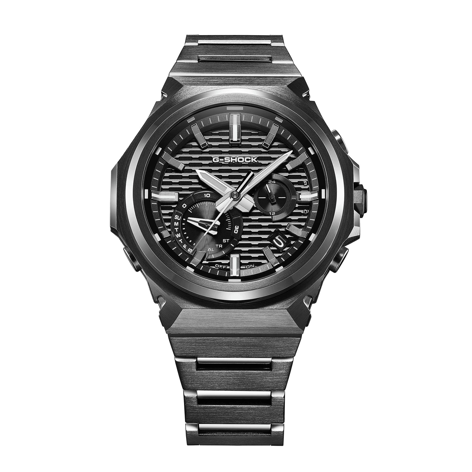 Cận cảnh mặt số Casio GST-B1000BD-1A