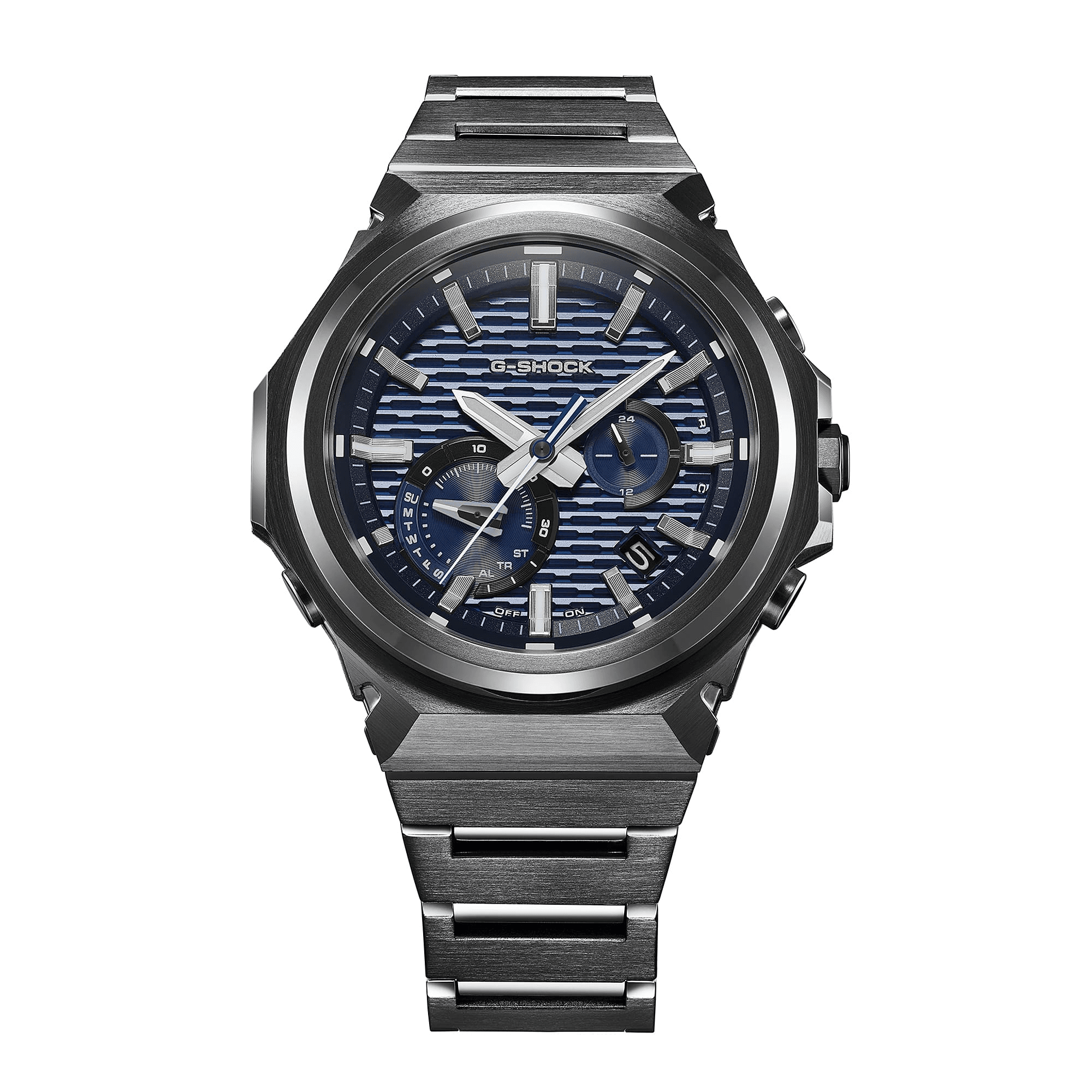 Phiên bản Casio GST-B1000BD-2A với mặt số xanh dương