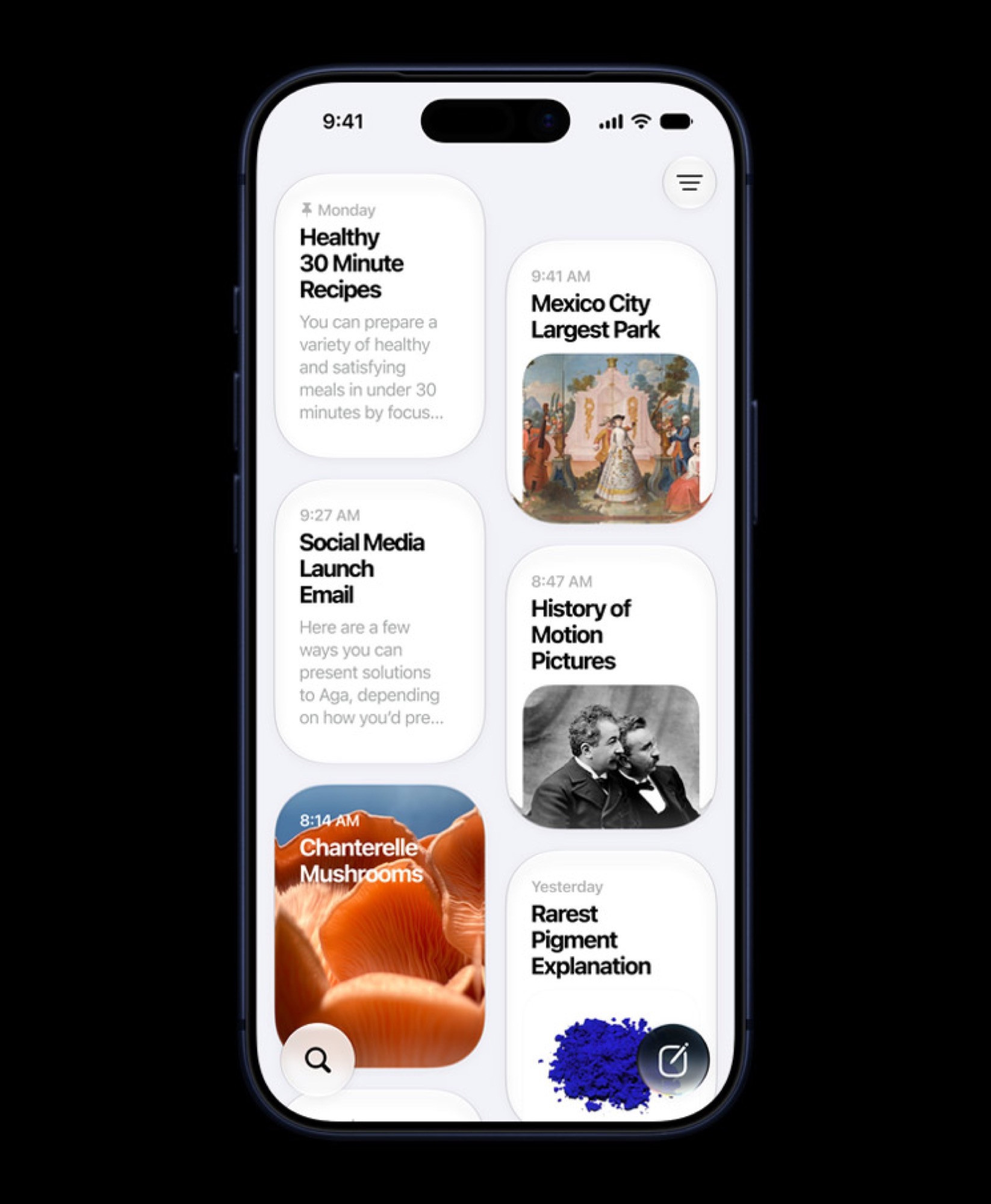 Ứng dụng Siri hiển thị các cuộc trò chuyện trước đó.