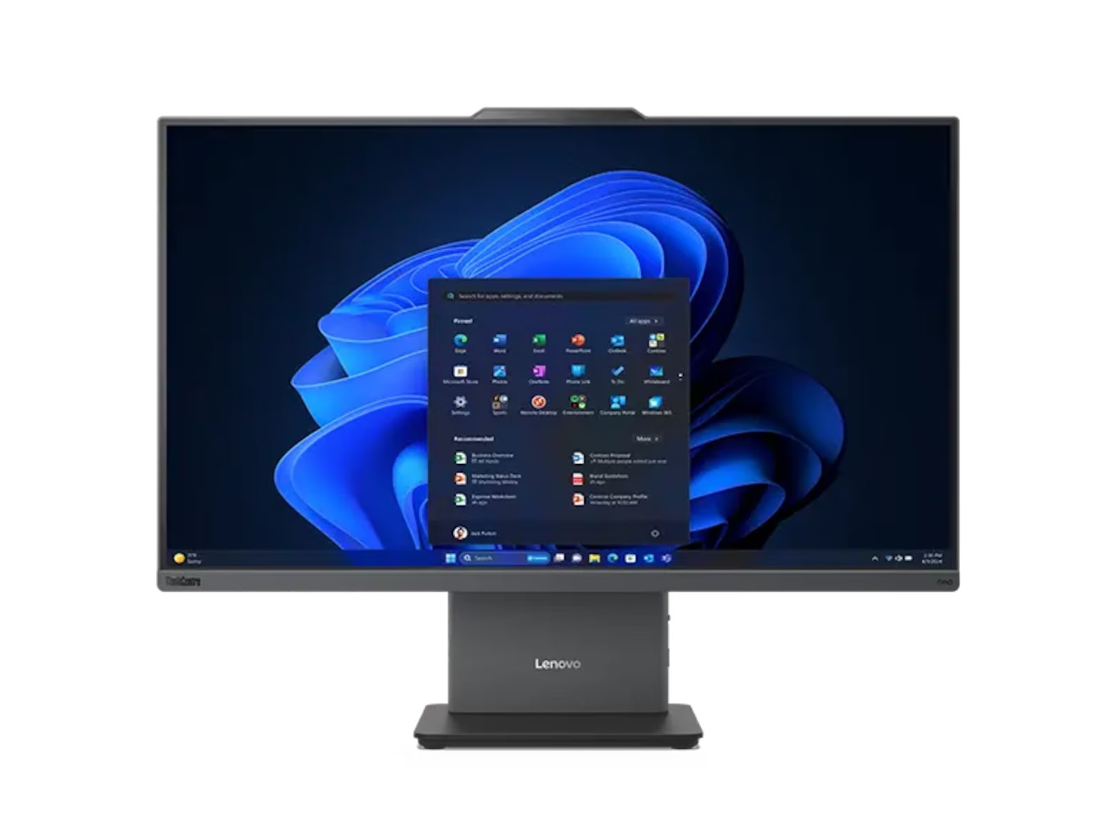 Thiết kế mặt trước Lenovo ThinkCentre Neo 50a Gen 6