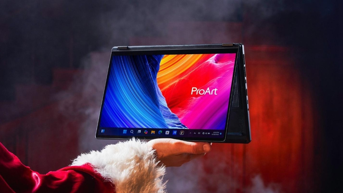 Khả năng xoay gập 360 độ linh hoạt của ASUS ProArt PX13