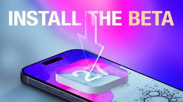 Giao diện cài đặt iOS 27 Public Beta trên iPhone