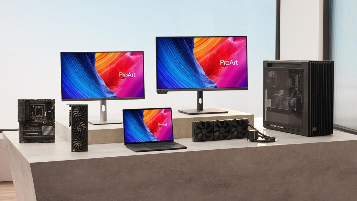 Hệ sinh thái ASUS ProArt hỗ trợ tối đa cho quy trình làm việc chuyên nghiệp