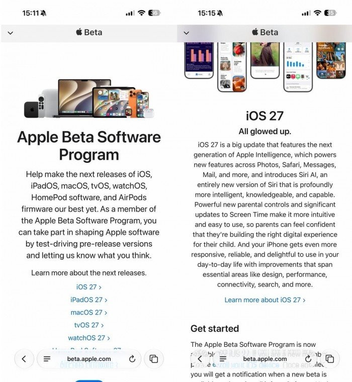 Các bước đăng ký chương trình thử nghiệm của Apple