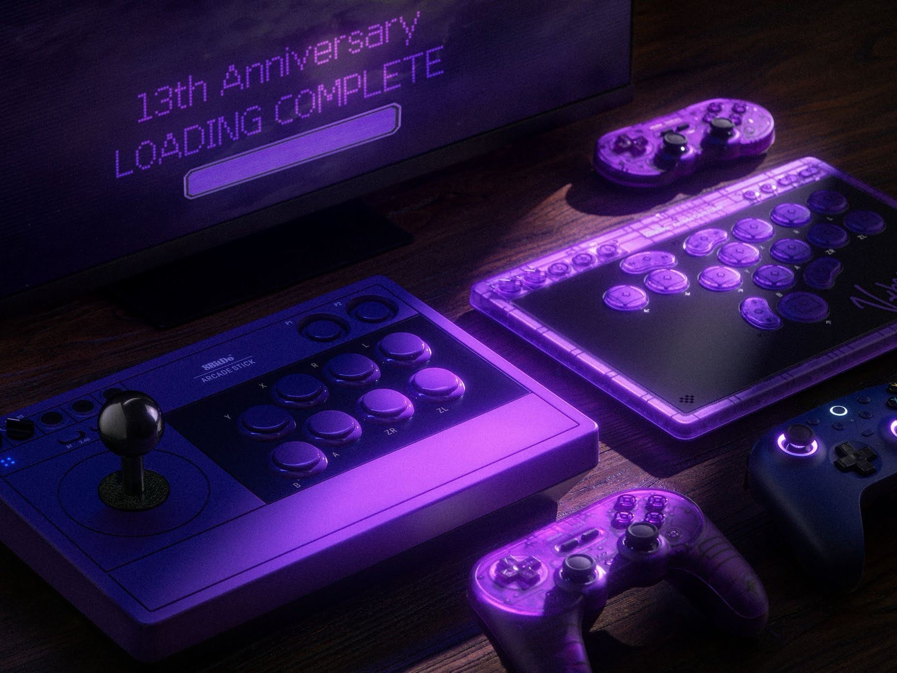 8BitDo triển khai chương trình giảm giá kỷ niệm 13 năm trên cửa hàng trực tuyến.