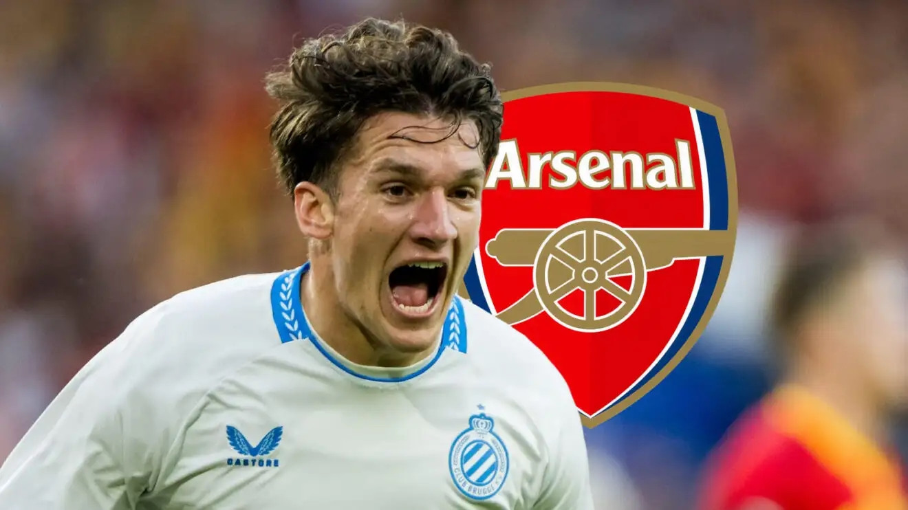Christos Tzolis đạt thỏa thuận gia nhập Arsenal từ Club Brugge