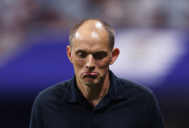 Thomas Tuchel mắc sai lầm khiến tuyển Anh thua trận. Ảnh: Getty Images