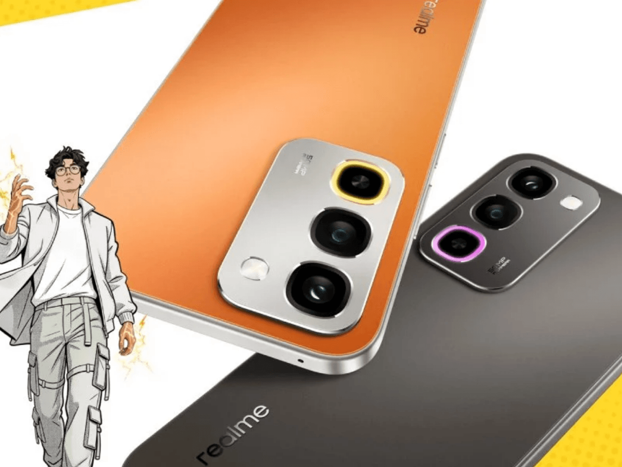Realme Narzo 100x 5G với thiết kế camera tròn nổi bật