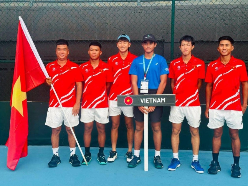 Đội hình tuyển quần vợt Việt Nam tham dự Davis Cup 2026 nhóm III