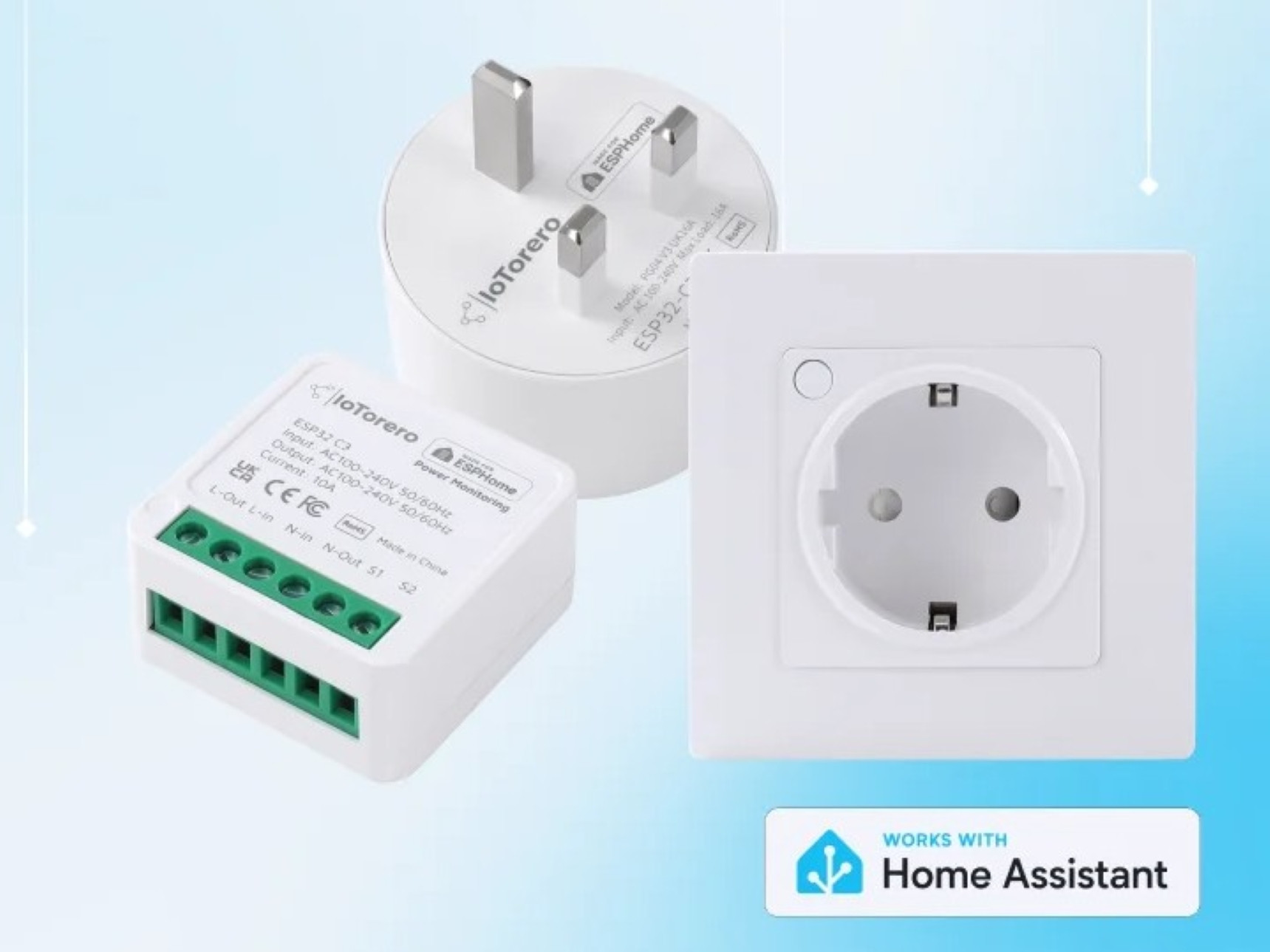 Nhiều thiết bị của IoTorero đã chính thức nhận chứng nhận Works with Home Assistant.
