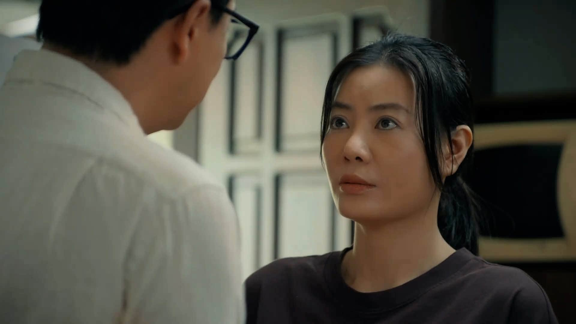 Tạo hình của Thanh Hương trong vai bác sĩ Lan Anh