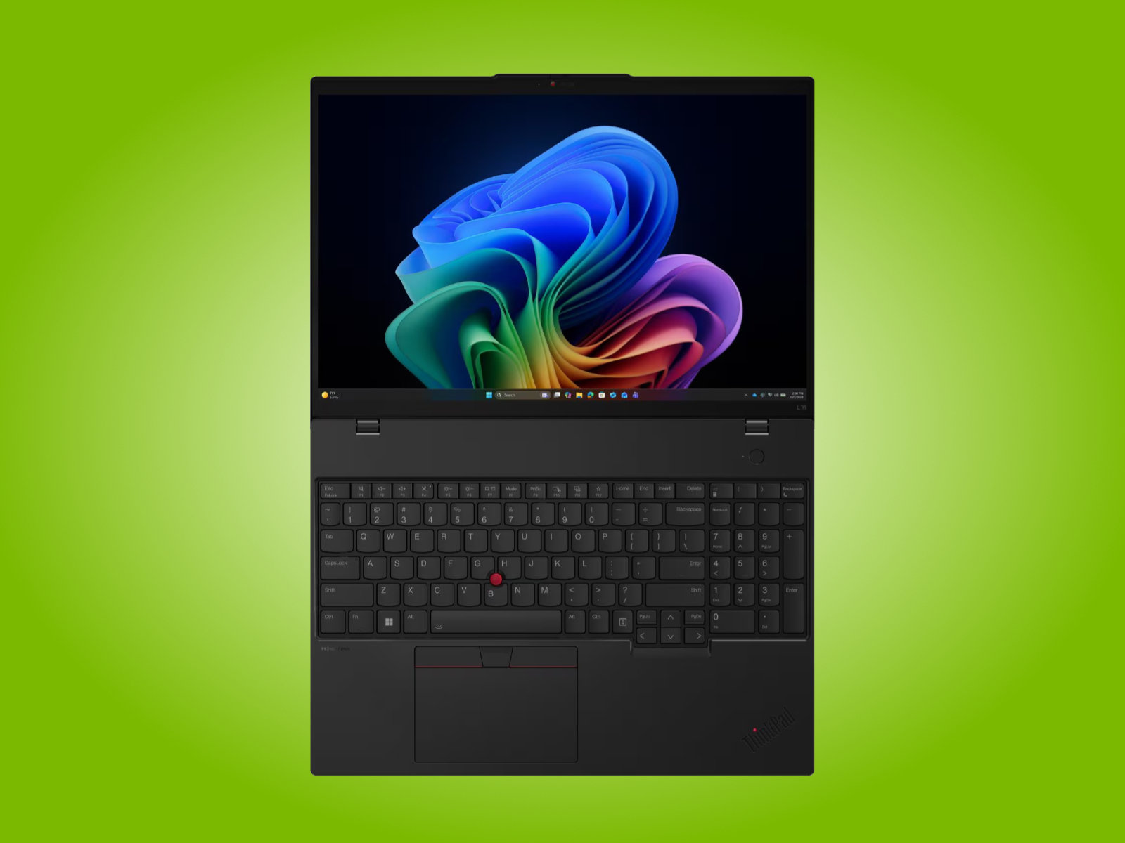 Lenovo's new ThinkPad L16 comes with a built-in number pad and full-size arrow keys.