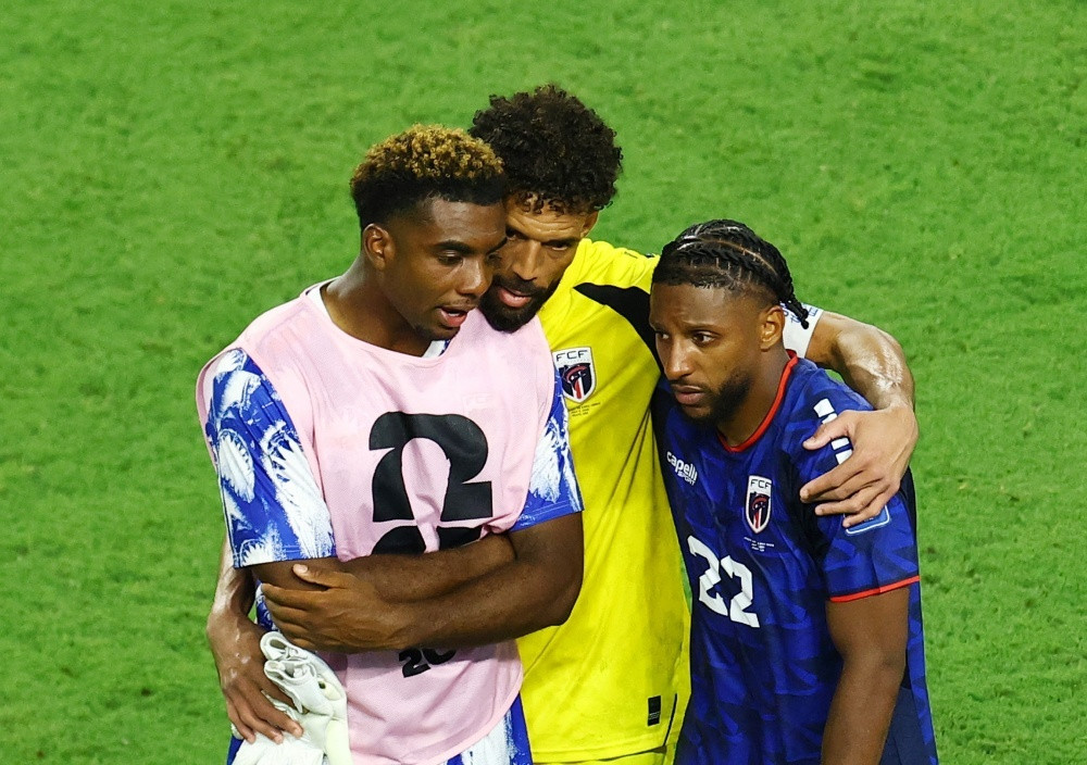 Các cầu thủ Cape Verde ăn mừng trong hành trình lịch sử tại World Cup 2026
