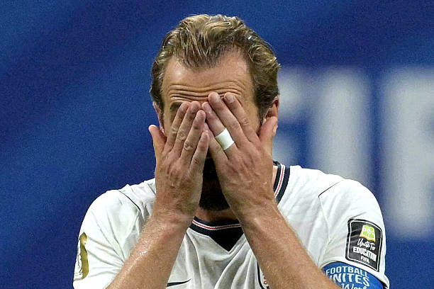 Harry Kane khó lòng dành danh hiệu với tuyển Anh.