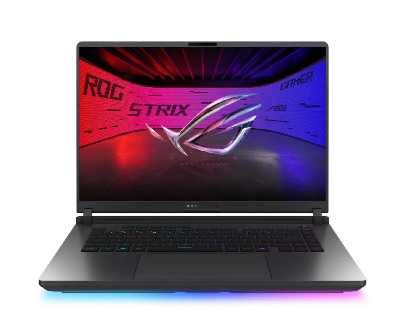 Mặt dưới của laptop Asus ROG Strix G16 2026