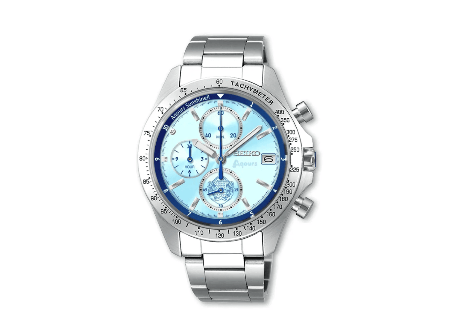 Mẫu đồng hồ Seiko phiên bản giới hạn với viên pha lê tại vị trí 10 giờ