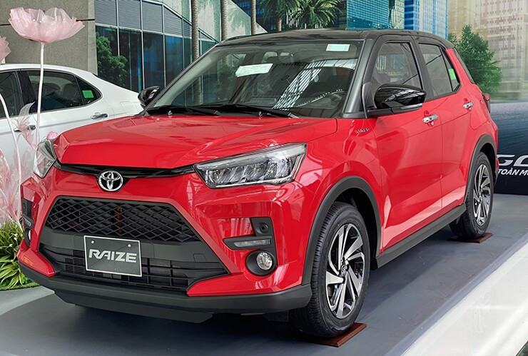 Giá lăn bánh Toyota Raize có thể thay đổi tùy theo chính sách đại lý