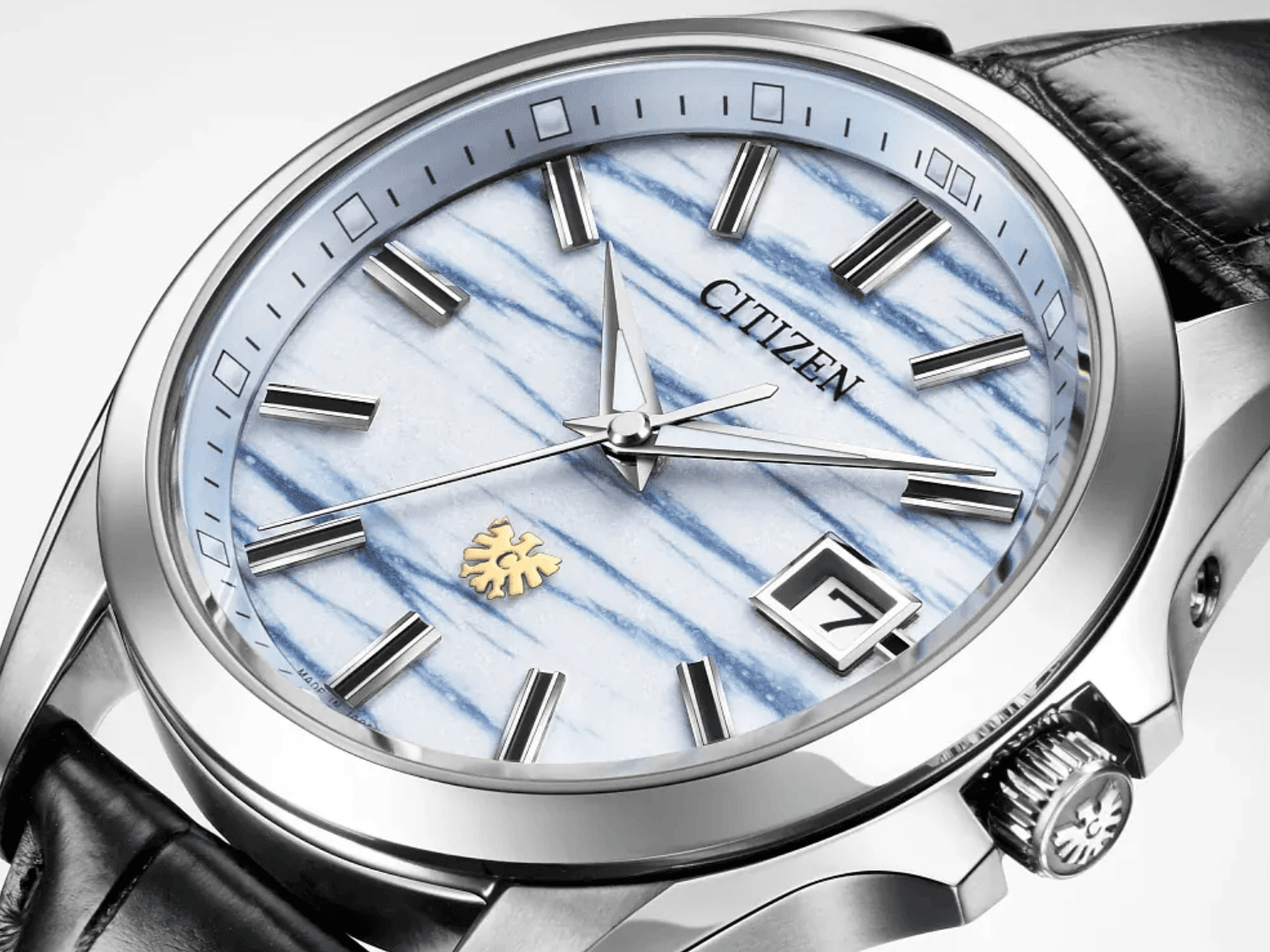 Mặt số giấy Washi của đồng hồ Citizen AQ4090-08A