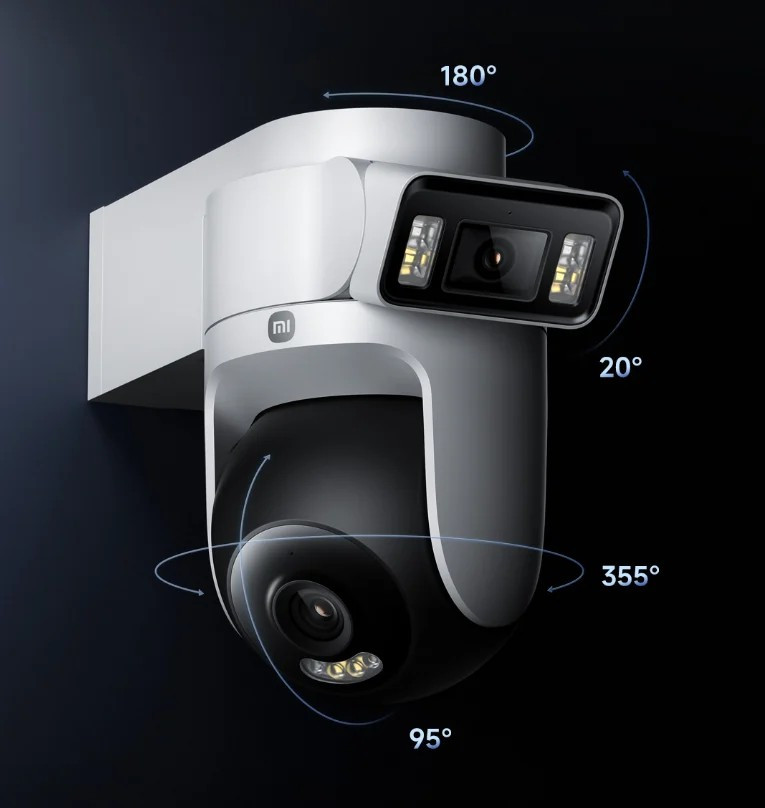 Giao diện ứng dụng Xiaomi Home Giao diện điều khiển camera kép trên ứng dụng điện thoại