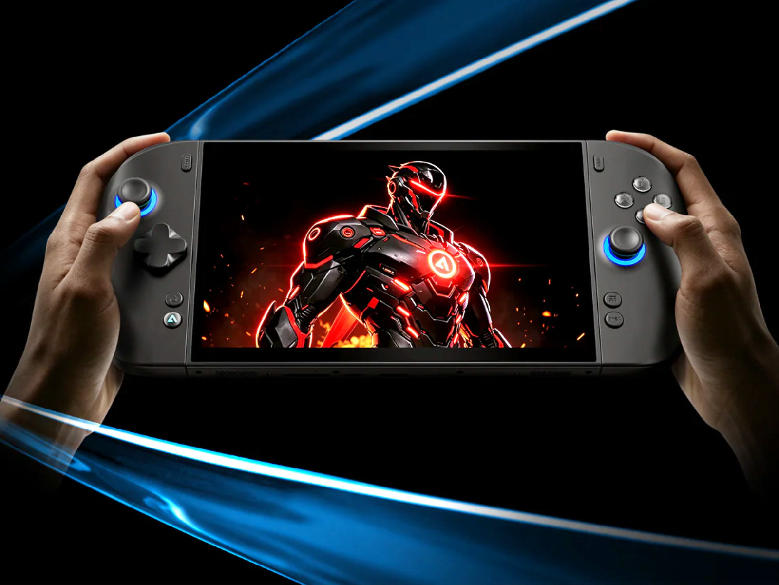 OneXPlayer X2 Mini Pro có thiết kế hiện đại với tùy chọn màu sắc duy nhất.