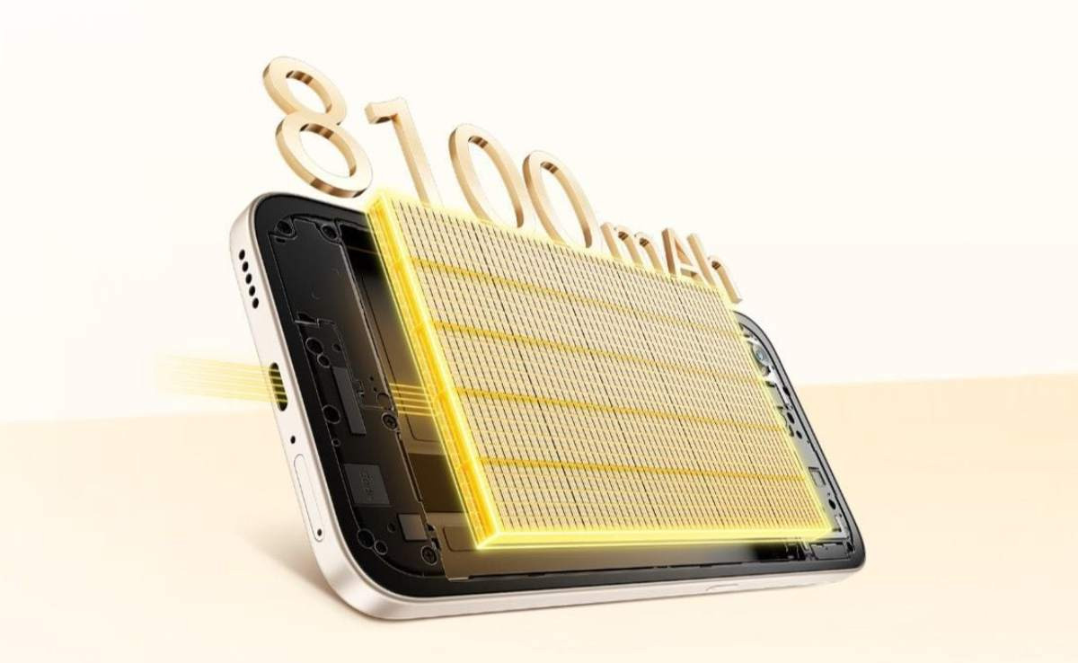 HONOR X7e Plus 5G sở hữu pin khủng Viên pin 8,100mAh trên HONOR X7e Plus 5G cho phép sử dụng liên tục trong nhiều ngày