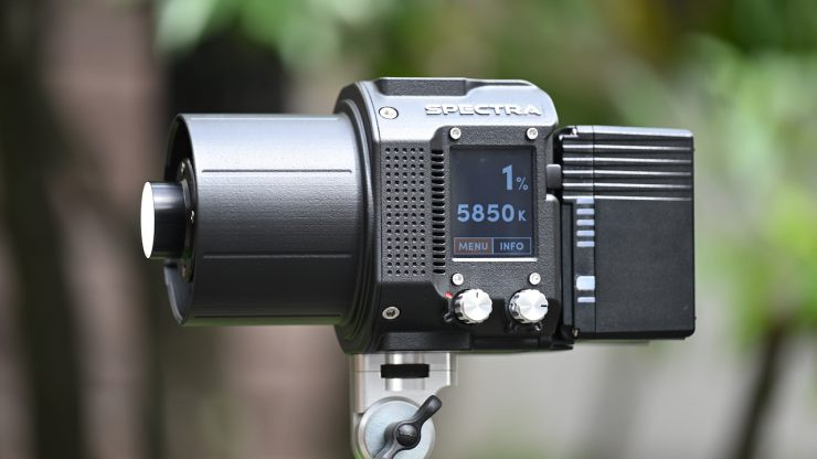 Giao diện điều khiển cảm ứng trên Maxima Spectra