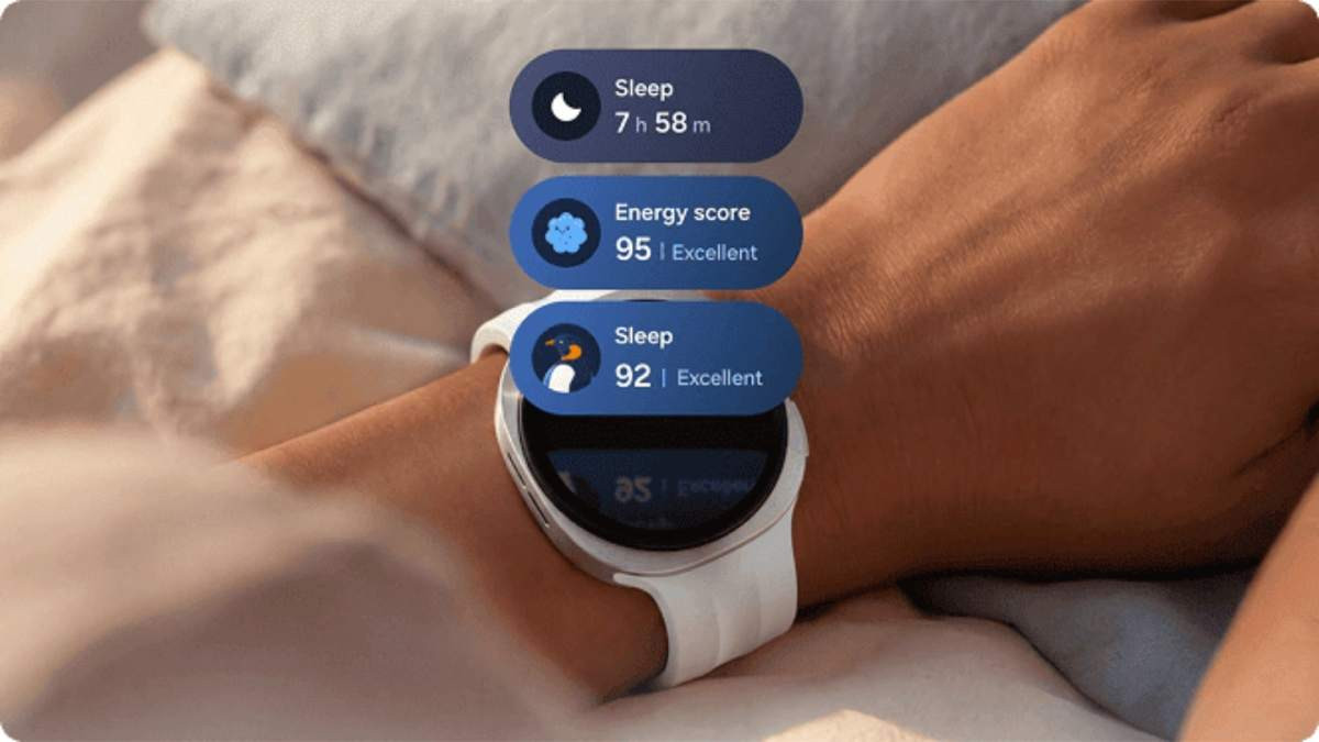 Giao diện tính năng sức khỏe Galaxy Watch 9