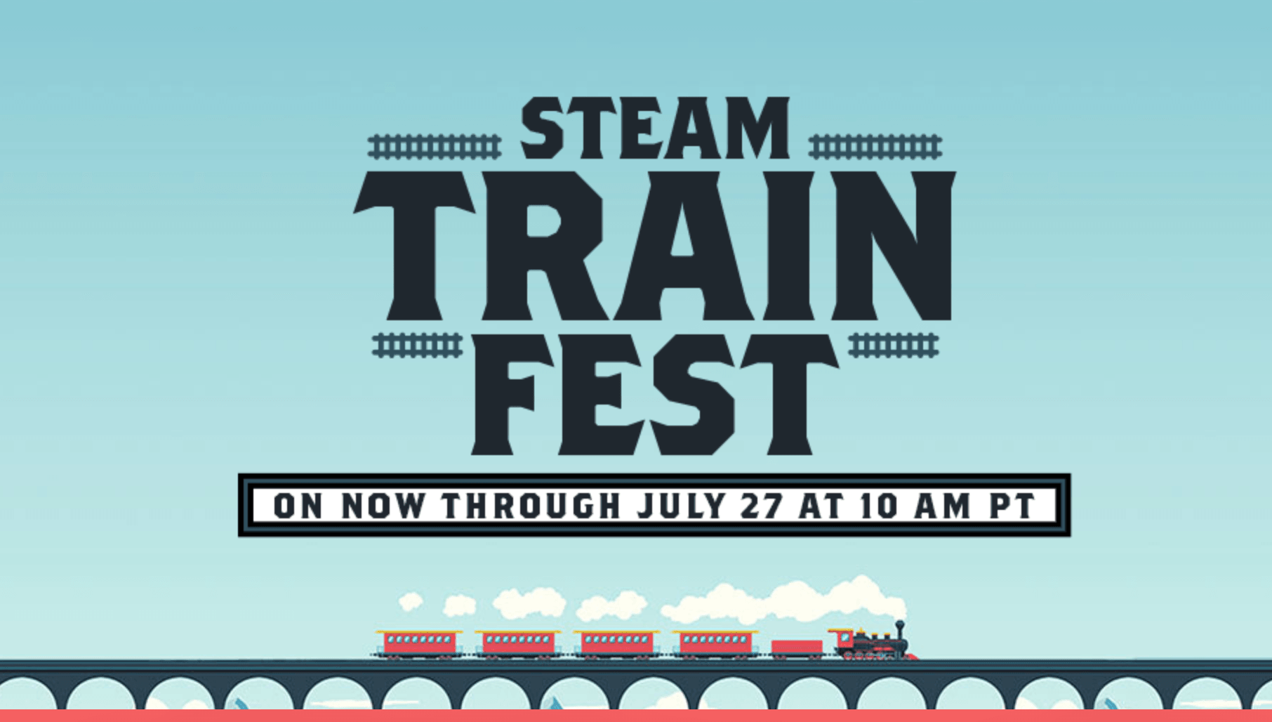 Steam Train Fest: Nhiều trò chơi chủ đề tàu hỏa đang được giảm giá sâu