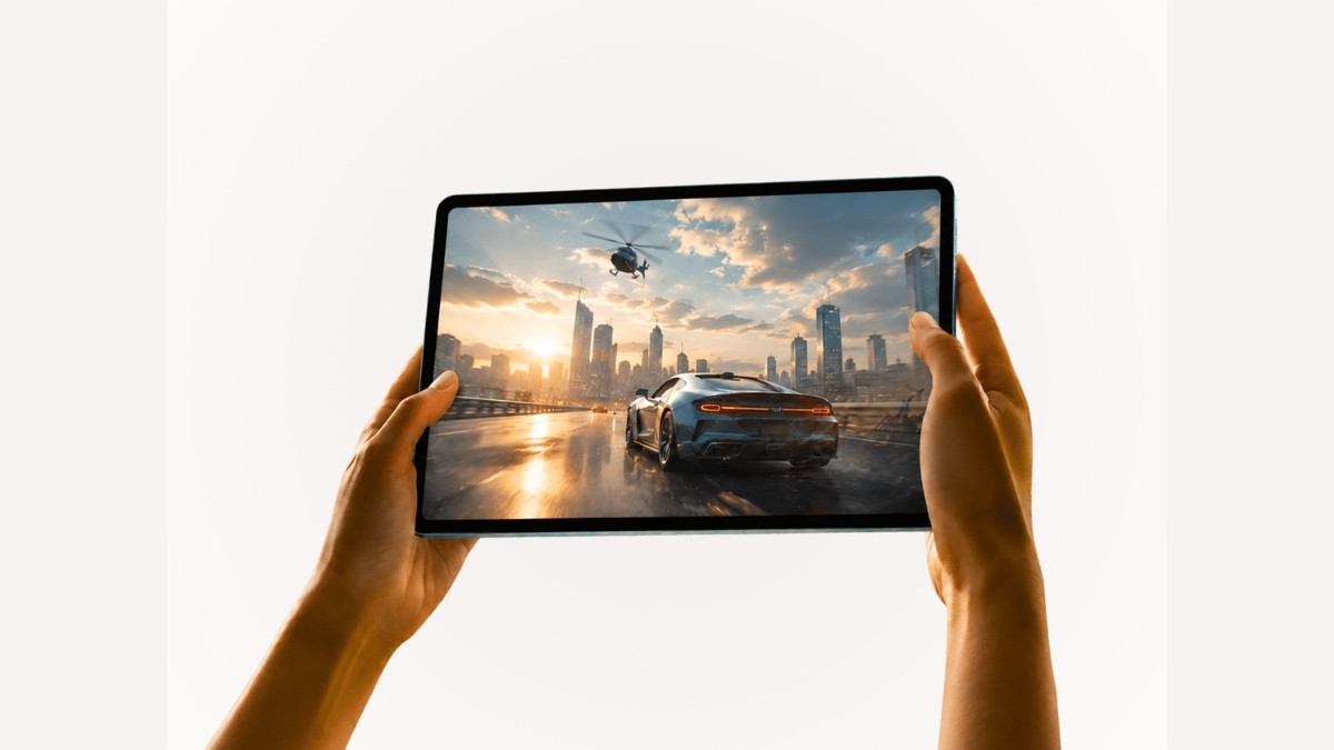 Màn hình 12.1 inch độ phân giải 2.5K của Moto Pad 70 Groove