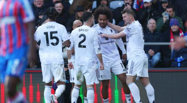 Tiền đạo Joshua Zirkzee trong màu áo Manchester United
