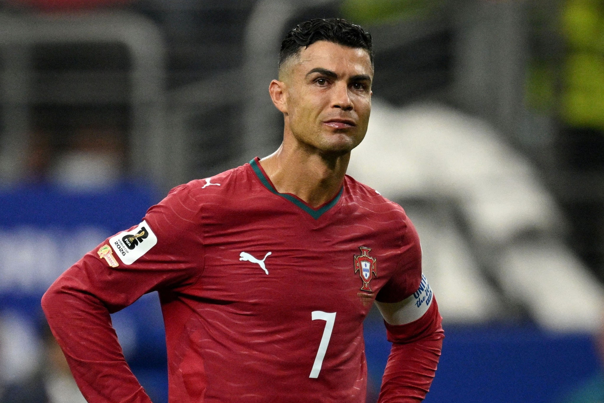 Lionel Messi đi bóng tại World Cup