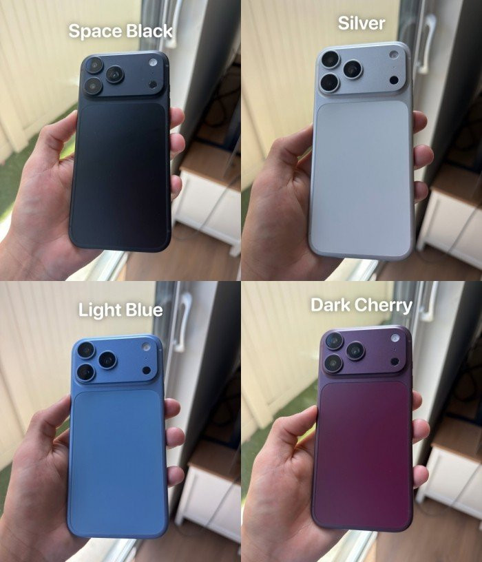 Bốn phiên bản màu sắc dự kiến trên dòng iPhone 18 Pro