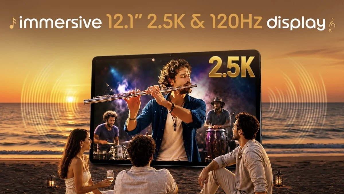 Công nghệ HDR10 và Dolby Vision trên Moto Pad 70 Groove