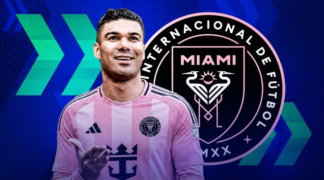 Casemiro chính thức gia nhập Inter Miami sau khi rời Man Utd.