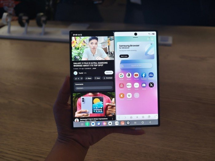 Galaxy Z Fold8 Ultra sở hữu cấu hình phần cứng mạnh mẽ hàng đầu thế giới