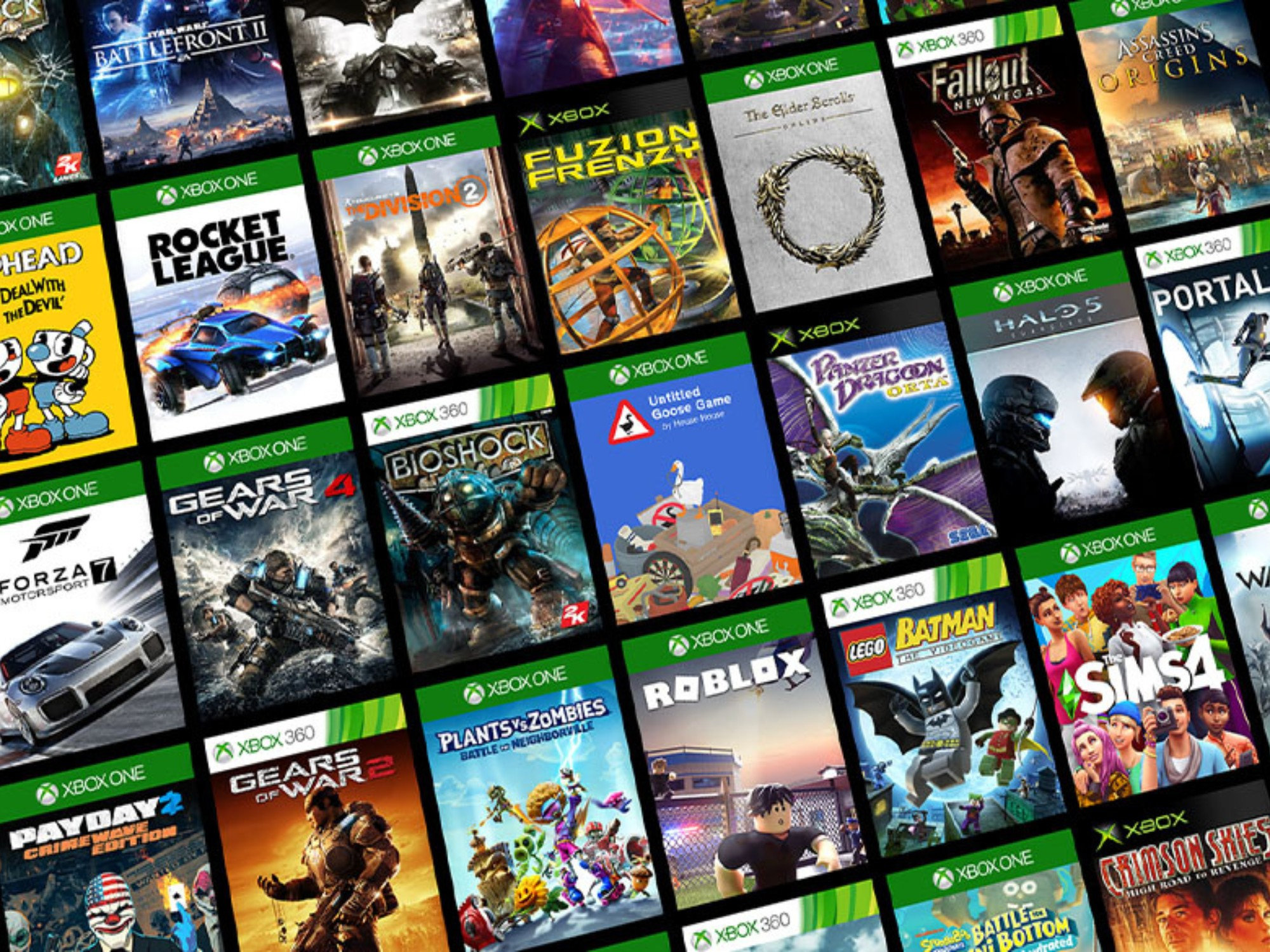 Banner tính năng tương thích ngược trên Xbox 360