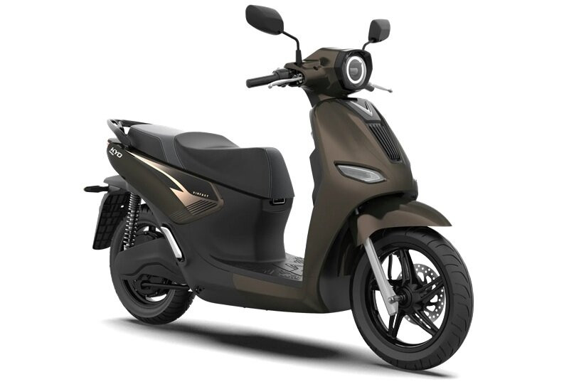 Xe máy điện VinFast Kyo kiểu dáng hiện đại pha cổ điển