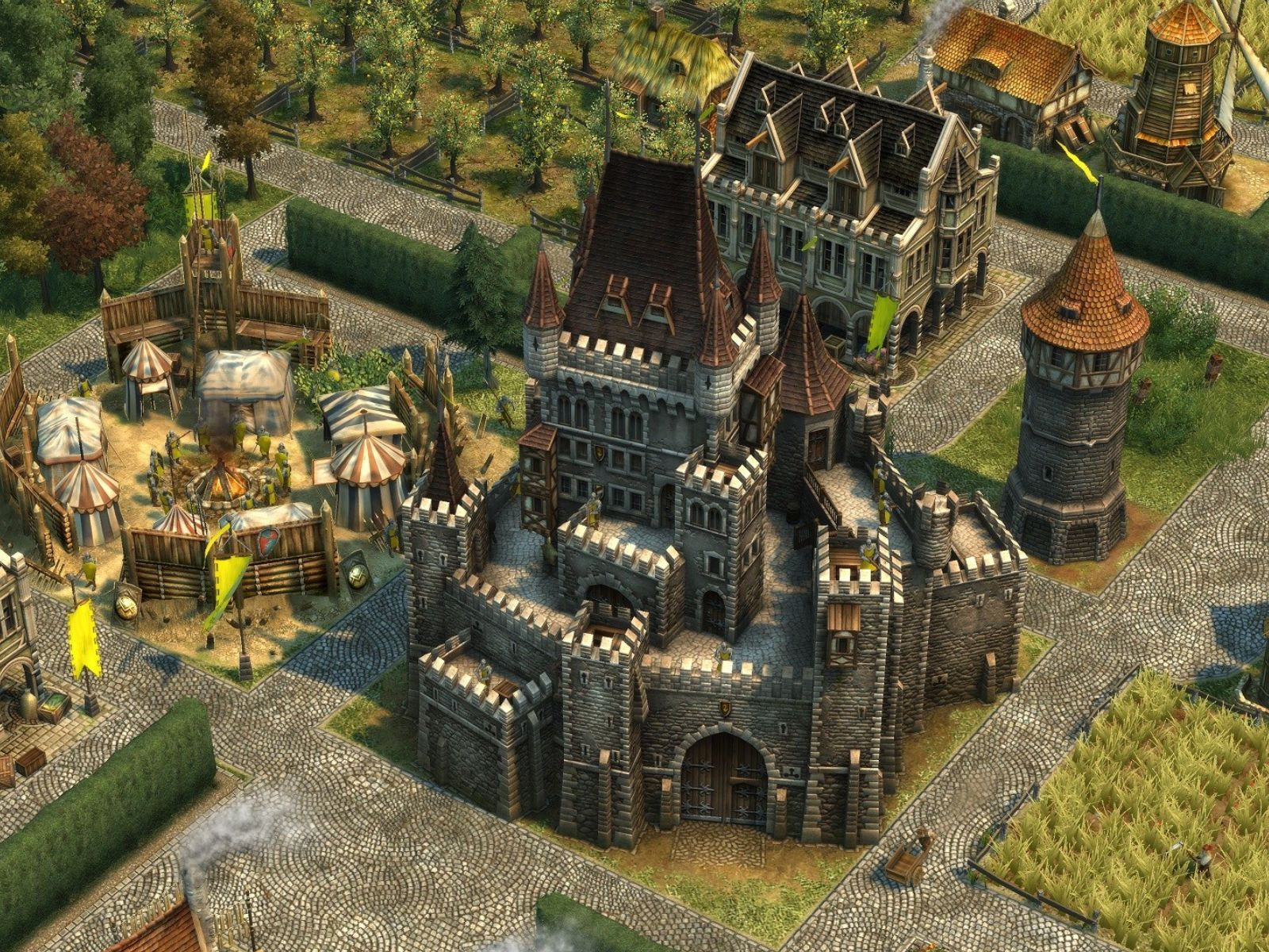 Hình ảnh lâu đài trong Anno 1404 History Edition