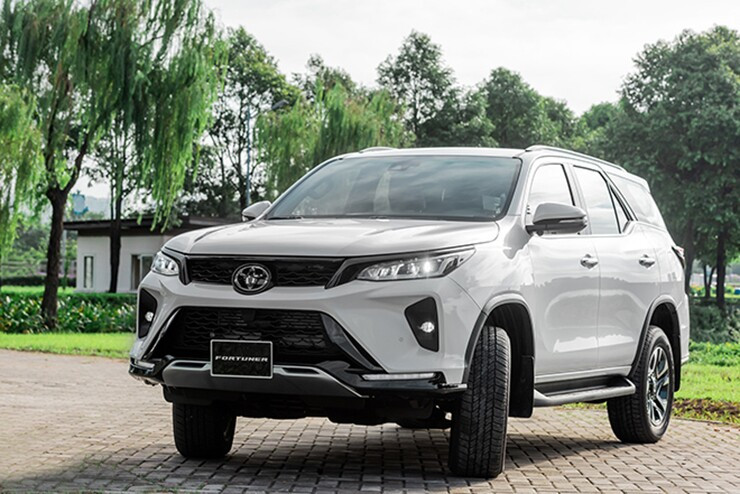 Thiết kế mâm xe Toyota Fortuner