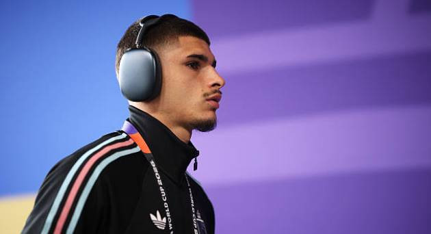 Matias Fernandez-Pardo tại World Cup 2026 cùng ĐT Bỉ. Ảnh: Getty Images.